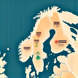 Nordisk regional kart