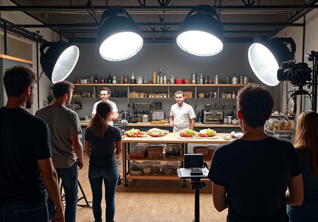 Profesjonell kulinarisk videoproduksjon